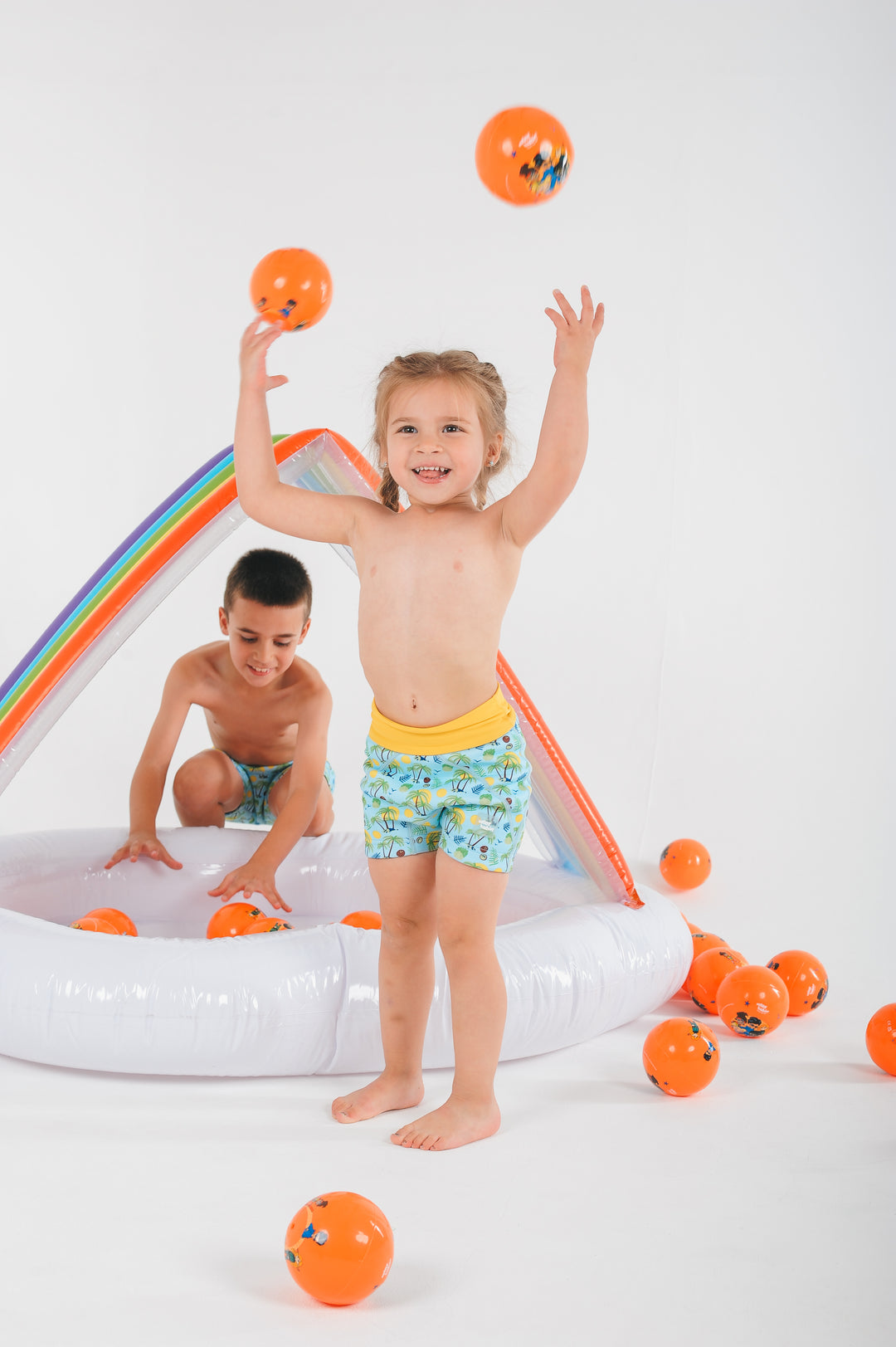 Water Babies Floating Forest Splash Jammers DUO