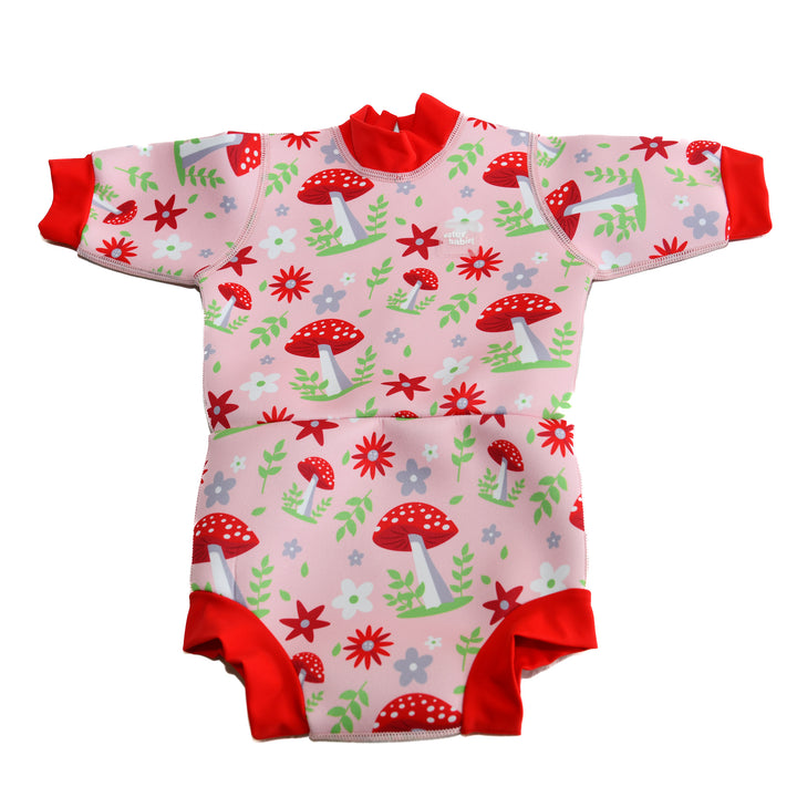 Water Babies Mushroom Blush Happy Nappy Wetsuit