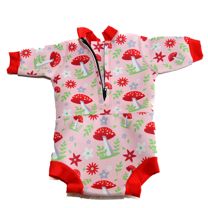 Water Babies Mushroom Blush Happy Nappy Wetsuit