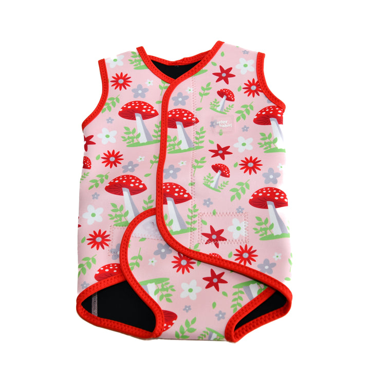 Water Babies Mushroom Blush Baby Wrap