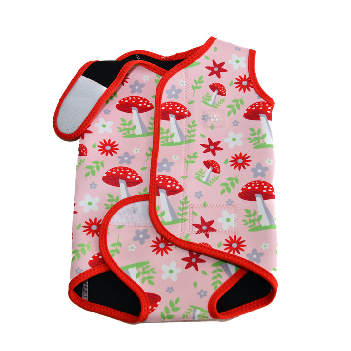 Water Babies Mushroom Blush Baby Wrap