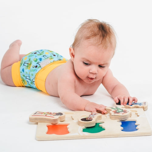 Water Babies Swimvincibles Chunky Wooden Puzzle (6 Pieces)