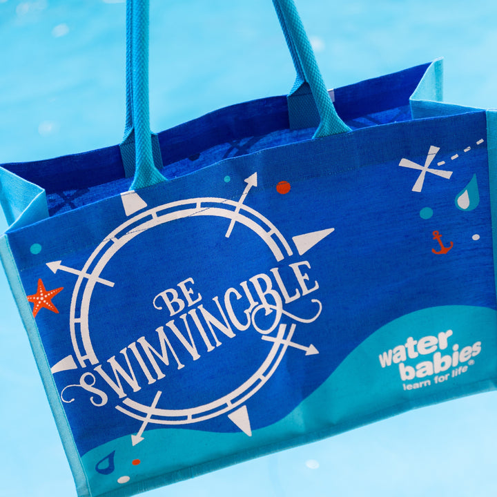 Water Babies Be Swimvincible Tote Bag