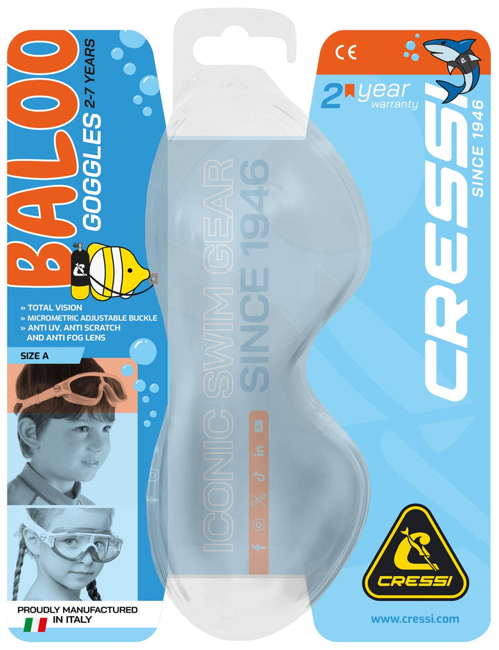 Cressi Kids Swim Goggles Baloo