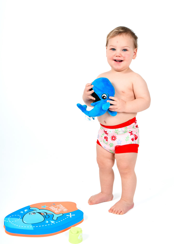 Water Babies Mushroom Blush Happy Nappy DUO