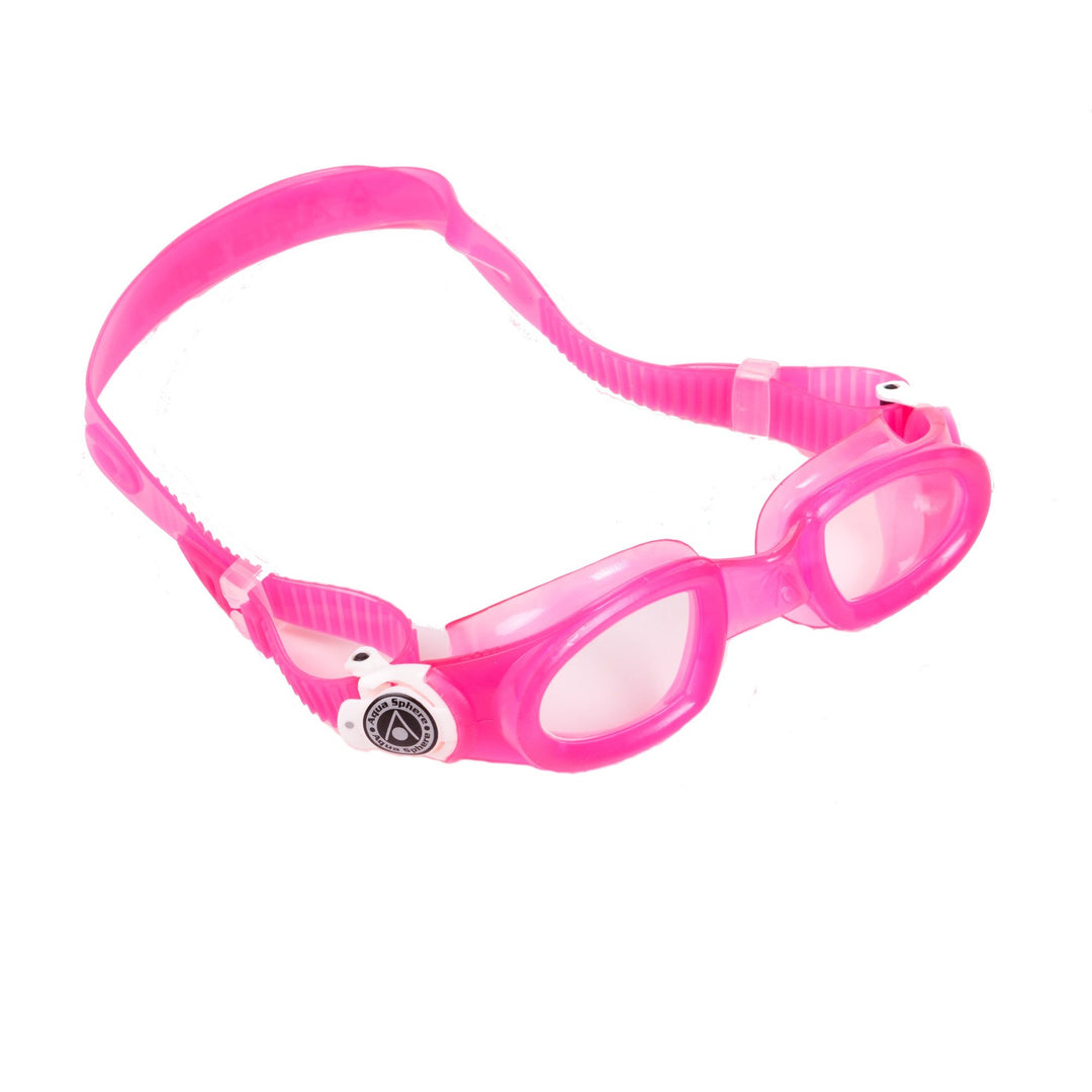 Pink Aqua Sphere Moby toddler swimming goggles
