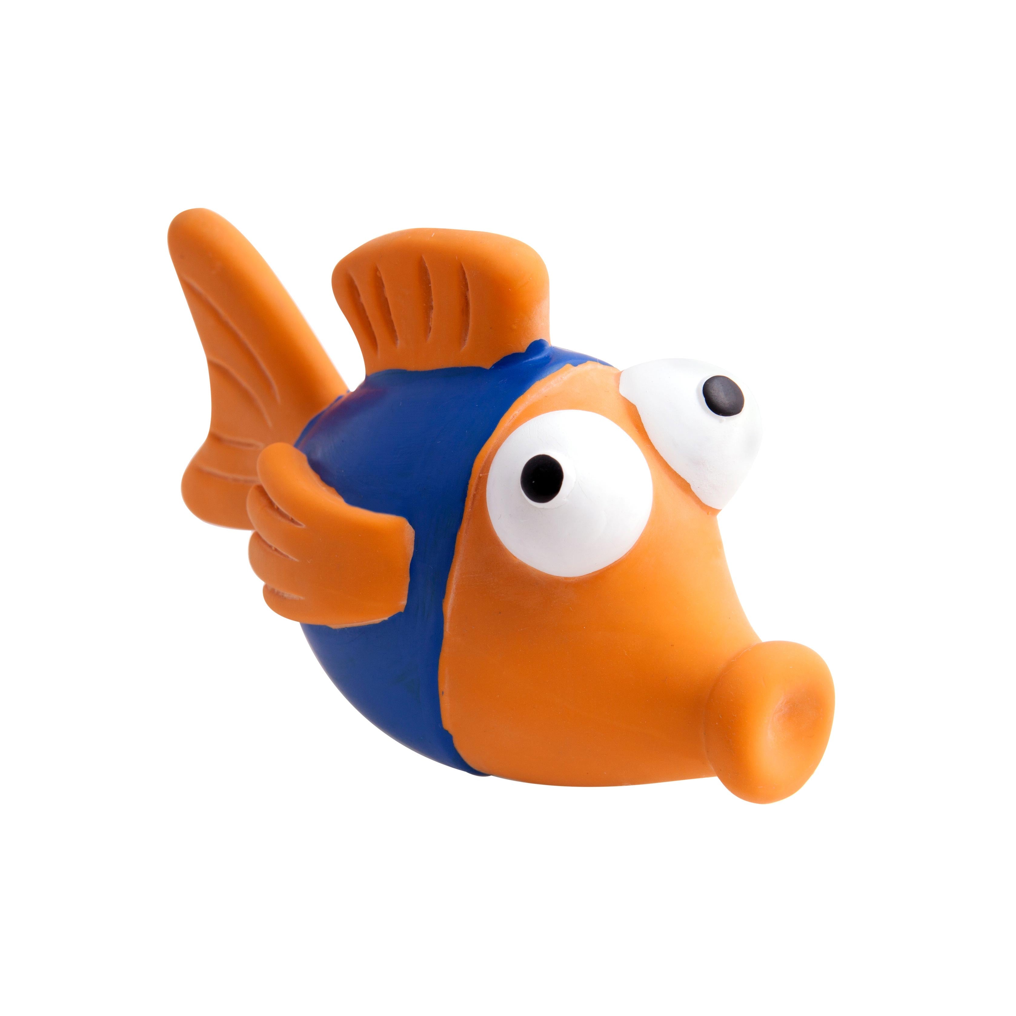 Blue best sale fish toy